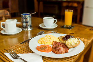 Enjoy a truly african breakfast before embarking on sightseeing.